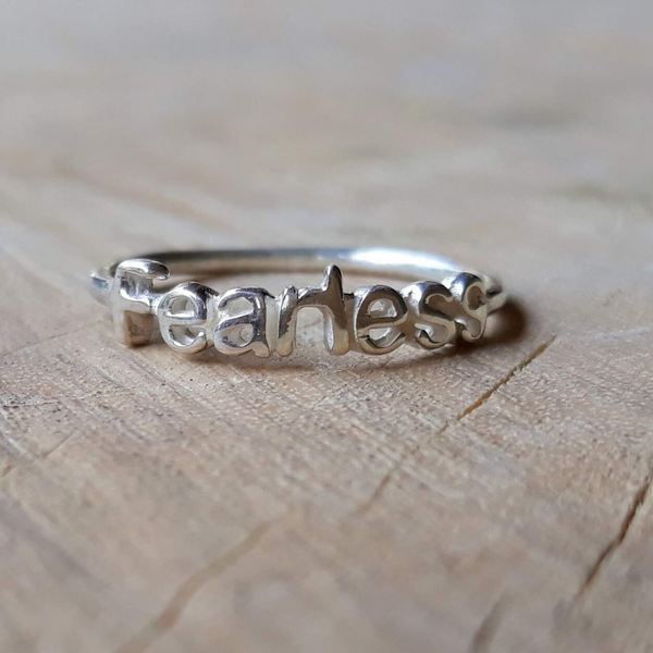 Fearless Ring Sterling Silver