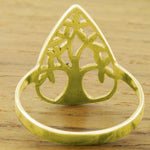 Teardrop Tree of Life Ring