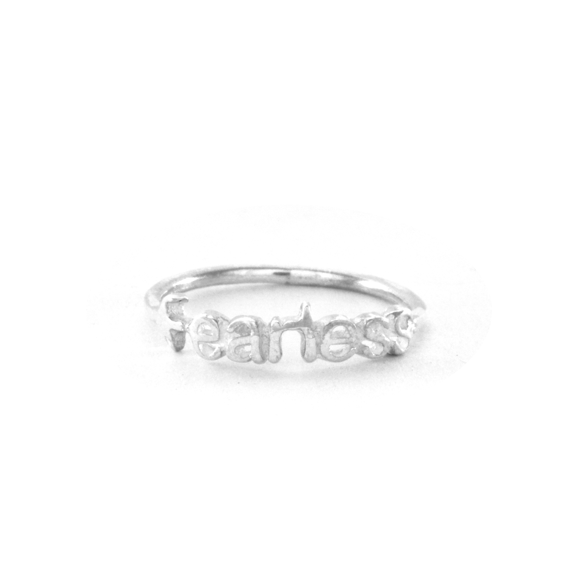 Fearless Ring Sterling Silver