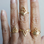 Padma Lotus Ring - India Collection