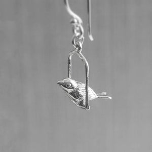 Bird on a Perch Earrings