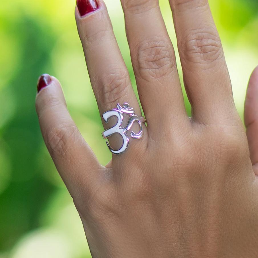 OM Unisex Ring – thesmithjewels