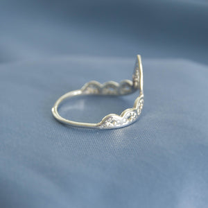 Sterling Silver Hanima Ring- India Collection