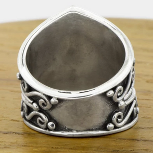 Sterling Silver Turquoise Kirana Ring