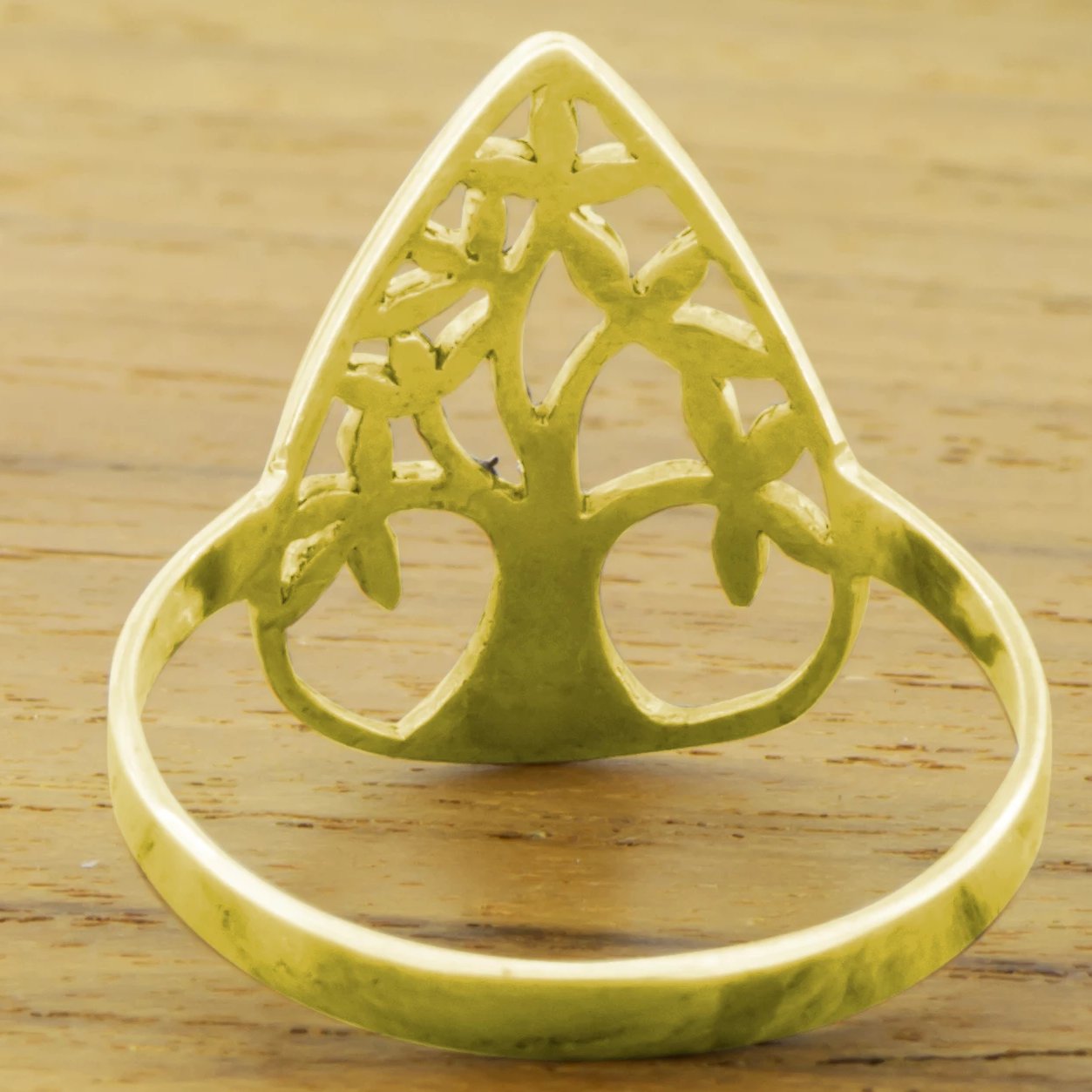 Teardrop Tree of Life Ring