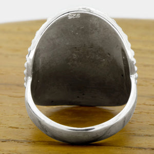 Amethyst Mandala Ring