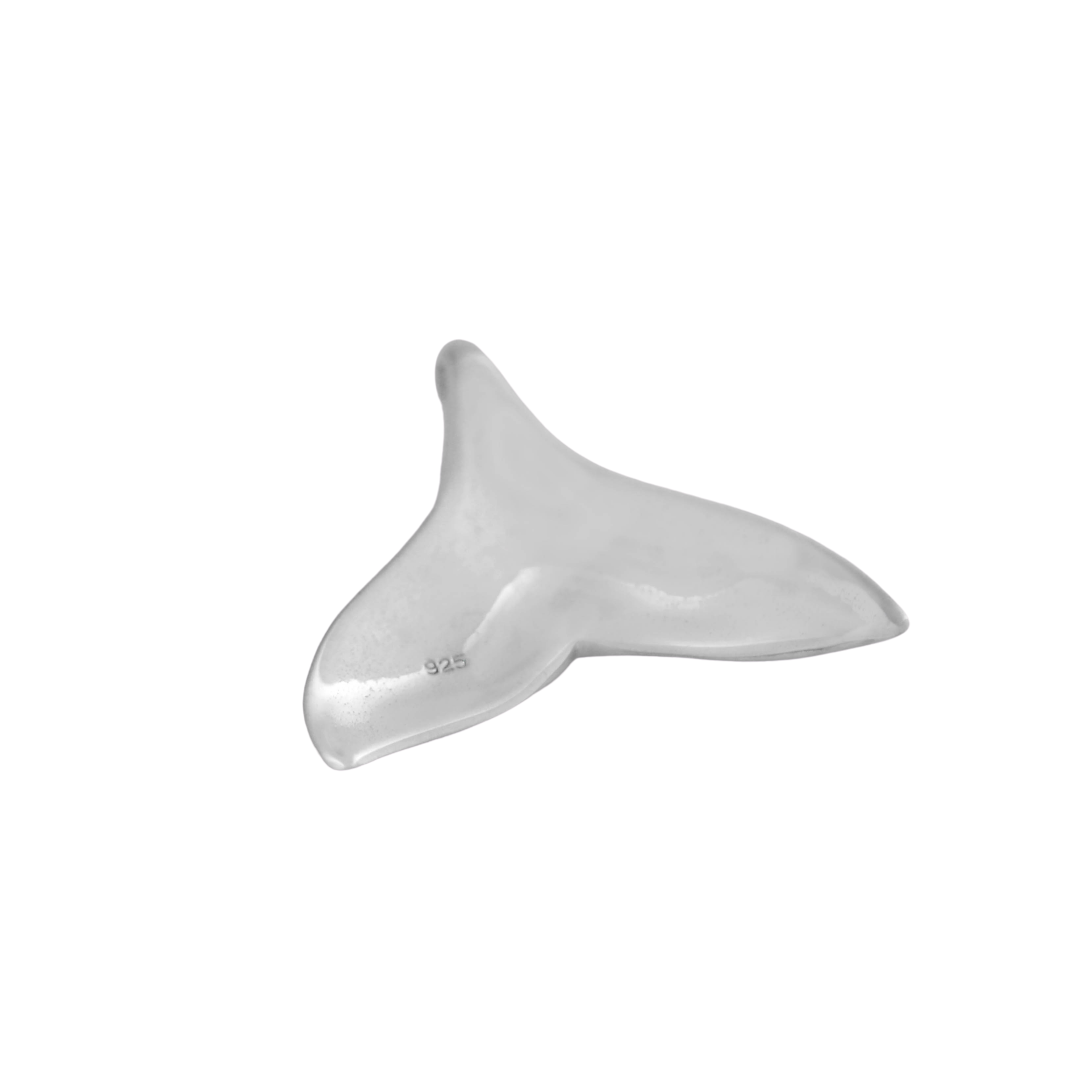 Whale Tail - Sterling Silver