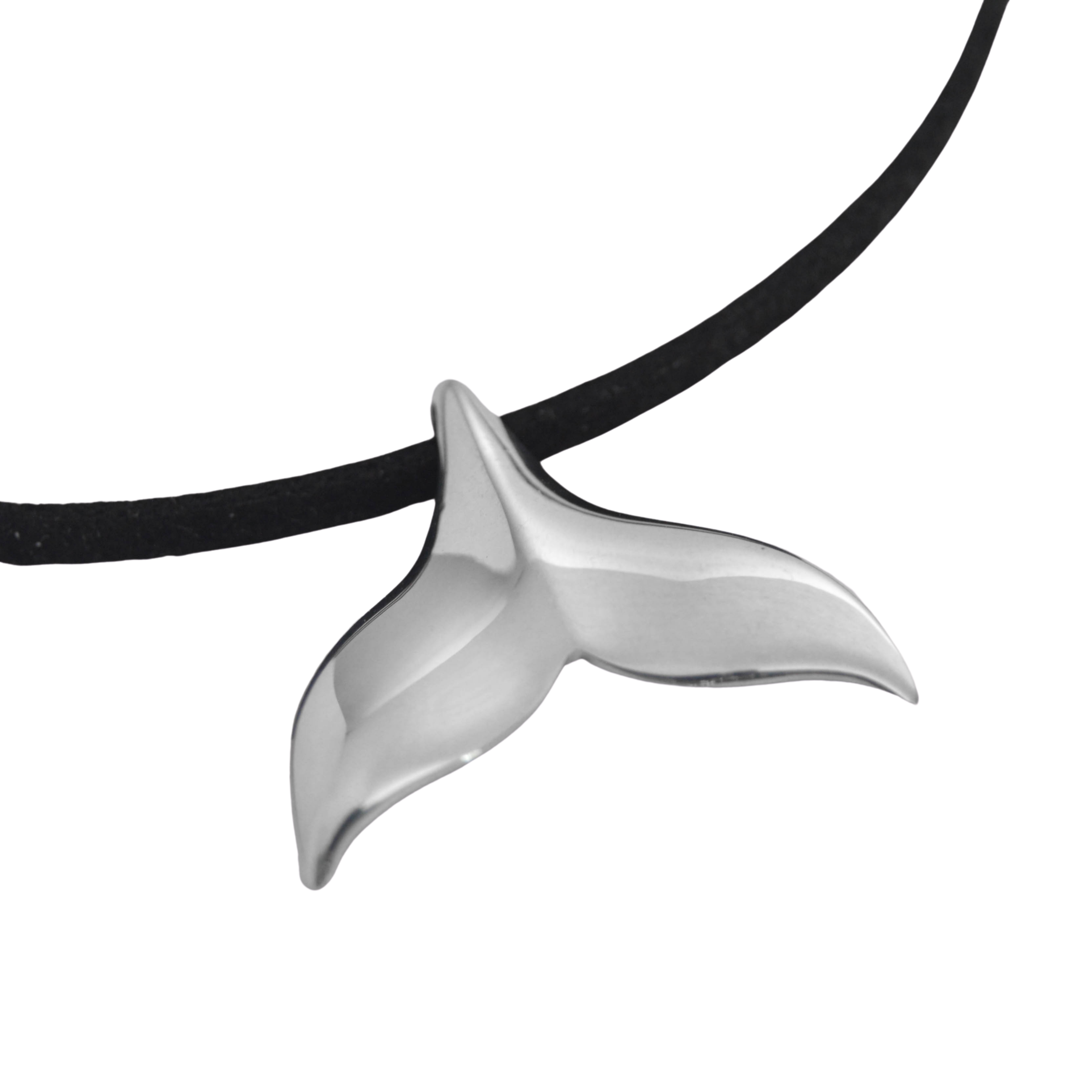 Whale Tail - Sterling Silver